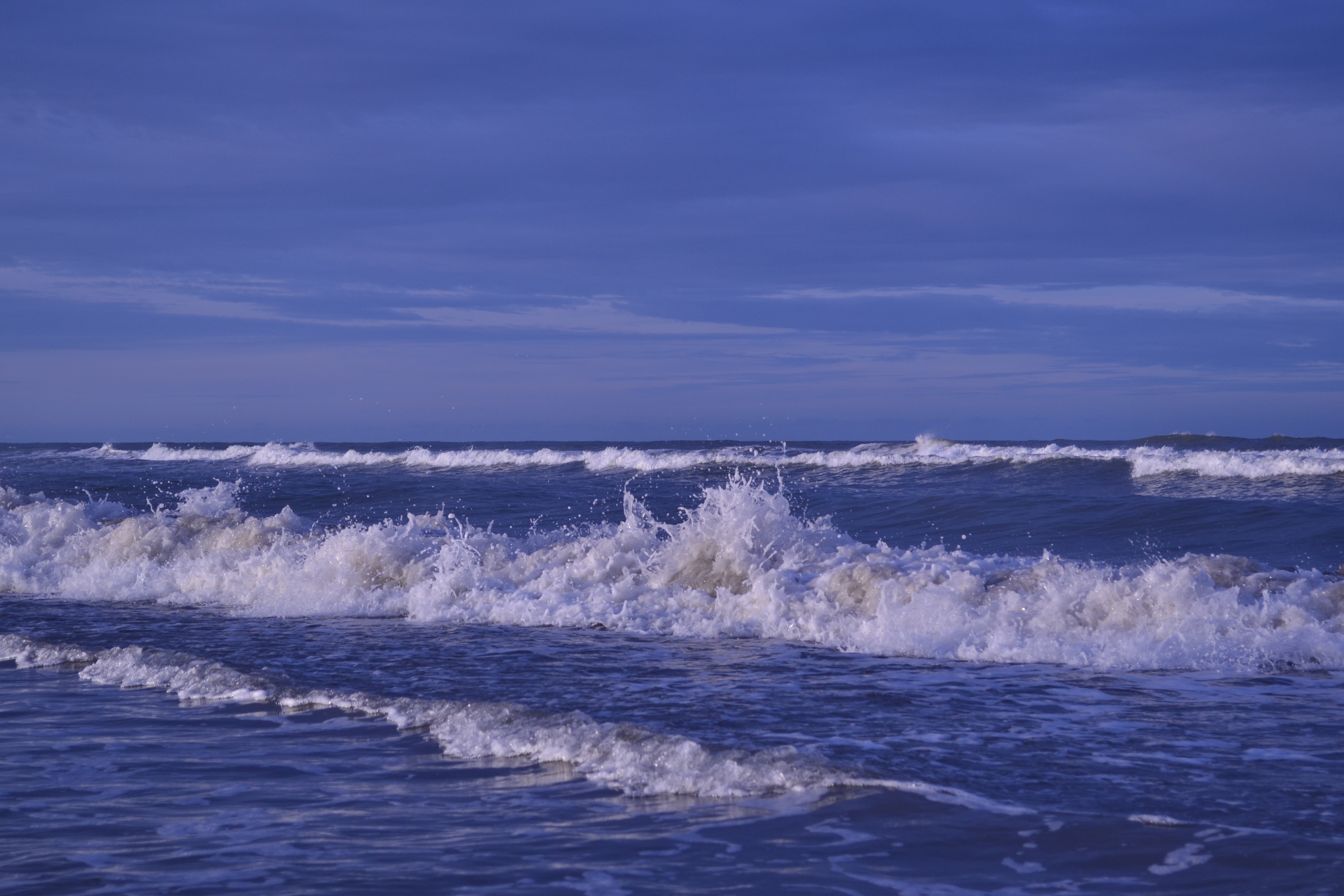 Olas del océano azul - Arte Natural NEA